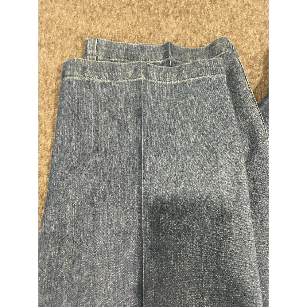 Haggar Jeans Mens 42x30 Blue Denim‎ Pleated Straight Leg Classic NEW WITH TAGS!!